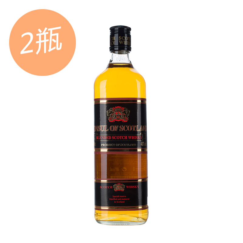 总督威士忌 1*750ml*2 【2瓶】