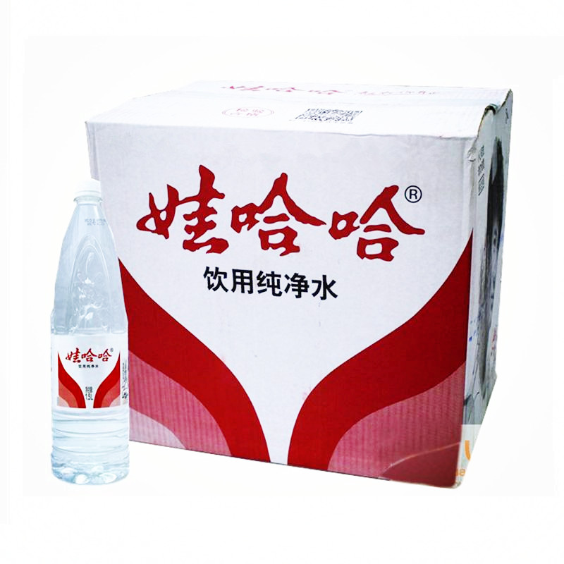 娃哈哈纯净水 矿泉水1.5l *12瓶整箱(2.