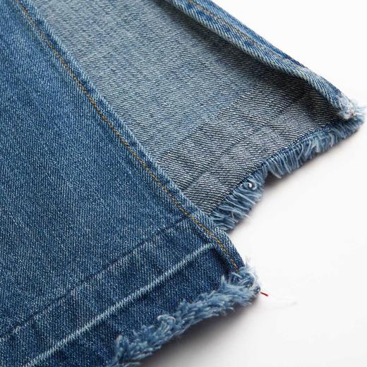 水淼2018大码女装夏新款阔腿裤胖妹妹高腰显瘦宽松休闲牛仔裤1492 商品图4