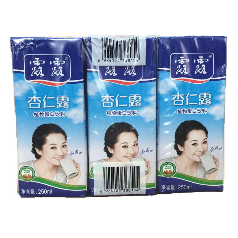 露露杏仁露植物蛋白饮料250ml*6