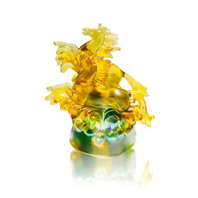 琉璃摆件 盛世雄风 商务馈赠