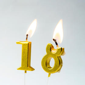 【仅同蛋糕一起配送】生日派对创意金数字蜡烛，金色数字蜡烛，多根可分别加入购物车（怀集）