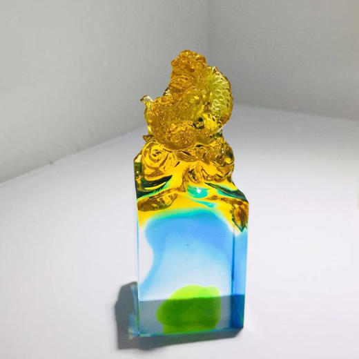 琉璃摆件 腾龙印 商务馈赠 商品图1