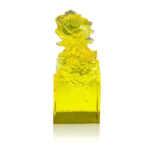 琉璃摆件 国色天香 商务馈赠 商品图0