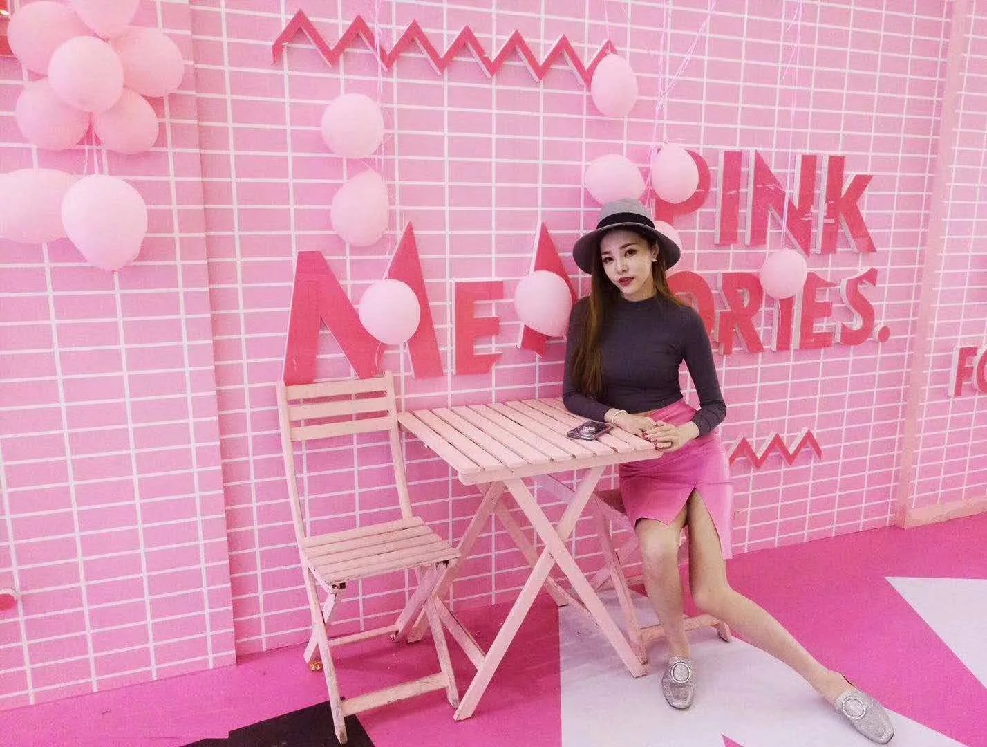 pinkhouse风格,pinkhouse 6 pinkhouse 最大《pink house》 少女心互动空间, 网红花墙 ms电话
