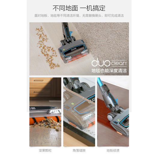 美国Shark吸尘器S9手持吸尘器全球唯一可折叠和双刷头！运行可达60分钟，持久续航 ~ 商品图2