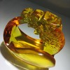 琉璃摆件 盘龙名片座 绿 黄 商务馈赠 商品缩略图2