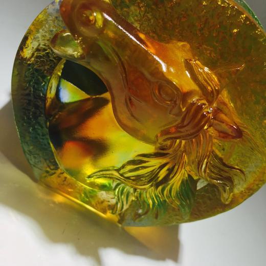 琉璃摆件 马到成功名片夹 商务馈赠 商品图1