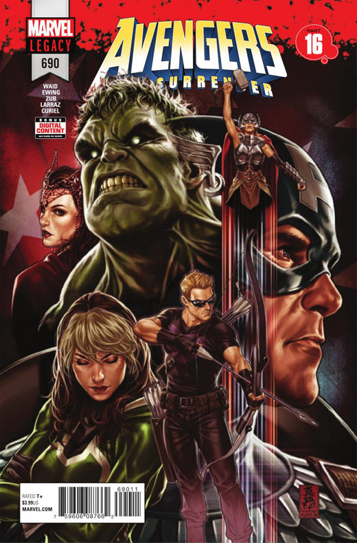 复仇者联盟 V6 遗产 主刊 Avengers V6 Legacy（2017）普封 商品图1