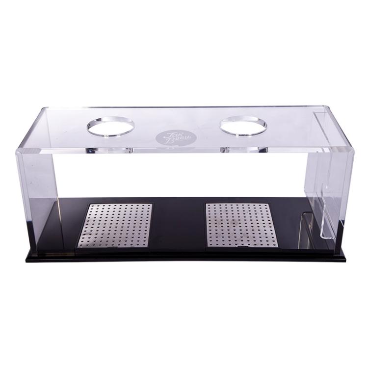 【器具】亚克力双孔滤杯架手冲咖啡架滤杯架咖啡店