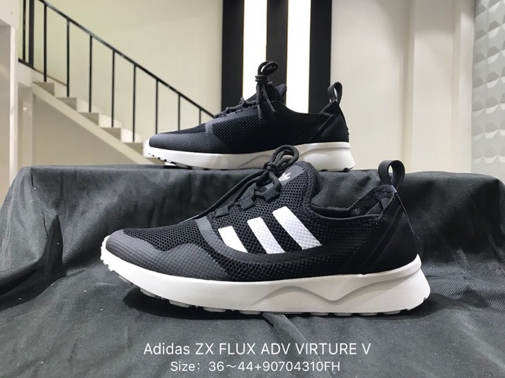 阿迪达斯三叶草 adidas zx flux adv virture v 探月者透气网面软底