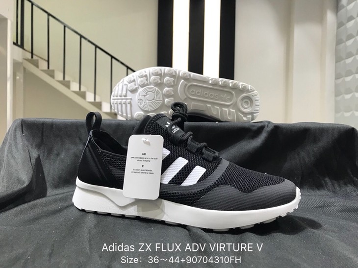 阿迪达斯三叶草 adidas zx flux adv virture v 探月者透气网面软底