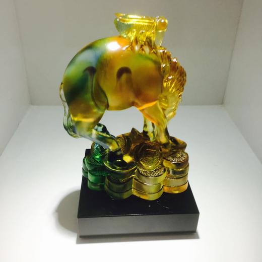 琉璃摆件 马上赢 商务馈赠 商品图2