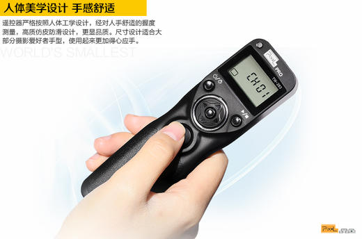 品色TW-283 尼康D800 D750 D610 D90 D7100 无线定时快门线遥控器单反相机D7200 D810 D500 D850 D5延时摄影 商品图1