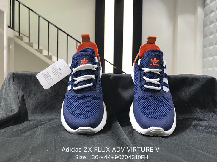 阿迪达斯三叶草 adidas zx flux adv virture v 探月者透气网面软底