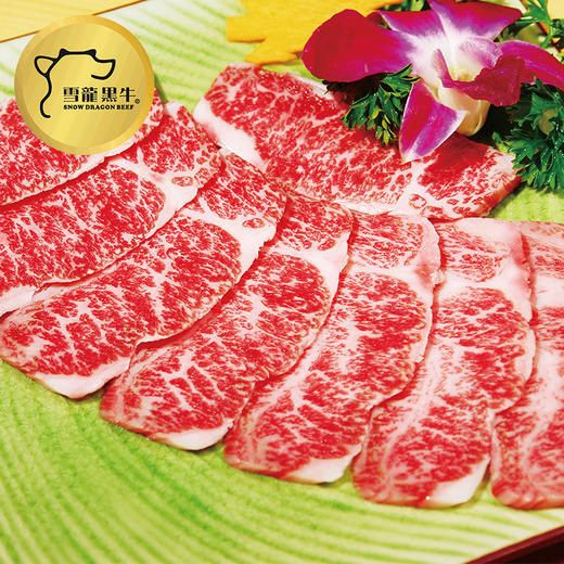 雪龙黑牛撒撒米500g烤肉新鲜生牛肉生鲜雪花牛排牛肉套餐团购包邮 商品图1
