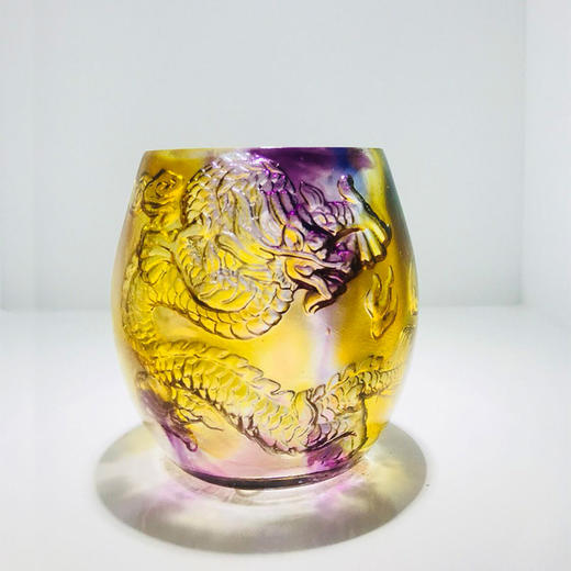 琉璃摆件 蛟龙戏珠 商务馈赠 商品图2