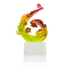 琉璃摆件 金玉满堂 商务馈赠