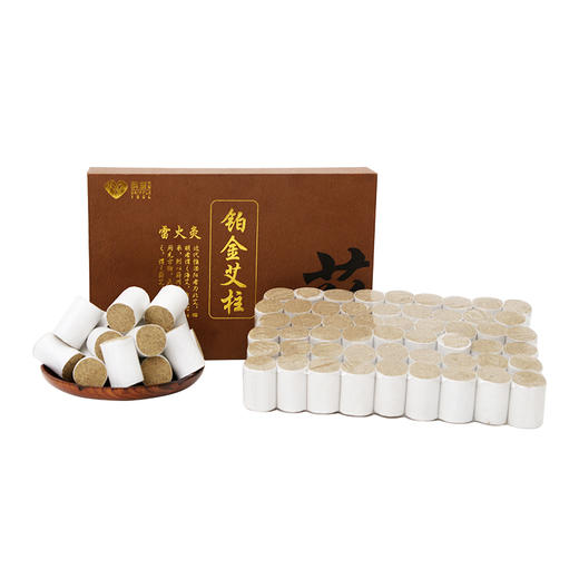 科爱元素艾草包艾灸蕲艾艾灸条艾草艾绒艾叶妇科艾柱54柱装 商品图0