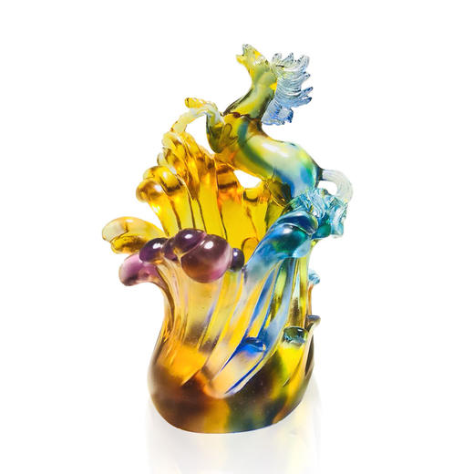 琉璃摆件 志在千里 商务馈赠 商品图0