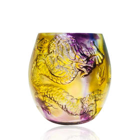 琉璃摆件 蛟龙戏珠 商务馈赠