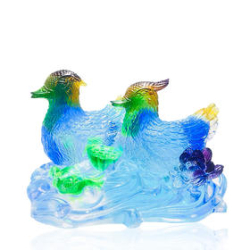 琉璃摆件 百年好合1 商务馈赠