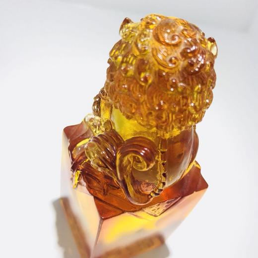 琉璃摆件 狮子印 商务馈赠 商品图2