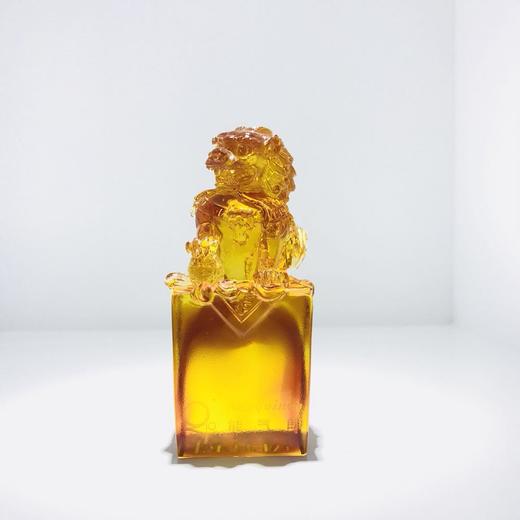 琉璃摆件 狮子印 商务馈赠 商品图3