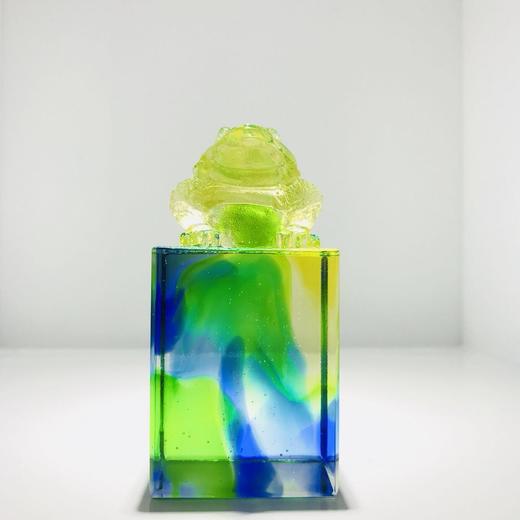 琉璃摆件 金蟾印 商务馈赠 商品图3