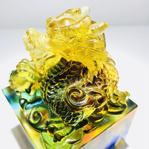 琉璃摆件 大龙印 商务馈赠 商品图1
