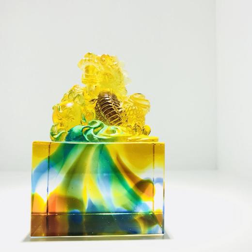 琉璃摆件 大龙印 商务馈赠 商品图2