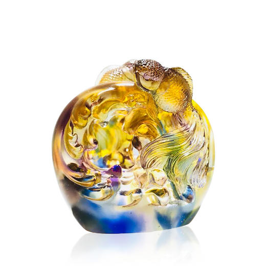 琉璃摆件 名片座 商务馈赠 商品图0