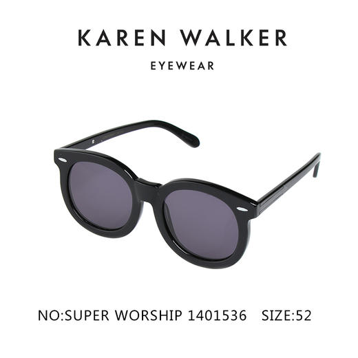 KAREN WALKER凯伦沃克 | SUPER  WORSHIP | 太阳镜 商品图0