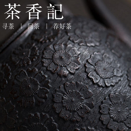 茶香记 纯手工铁壶素心 菊韵 小马哥世家出品 铁壶 煮水壶 茶具 商品图1