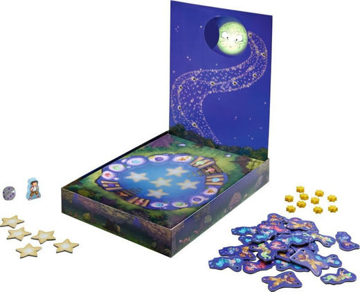 德国 HABA 桌游302344/302697 我的第一款游戏-保罗与月亮有个约会 商品图1