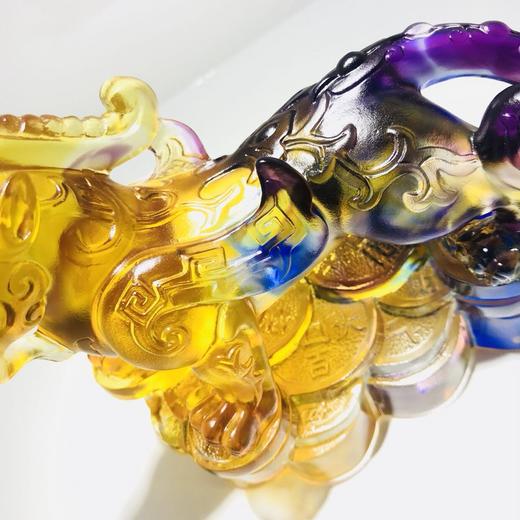 琉璃摆件 钱币貔貅 商务馈赠 商品图1