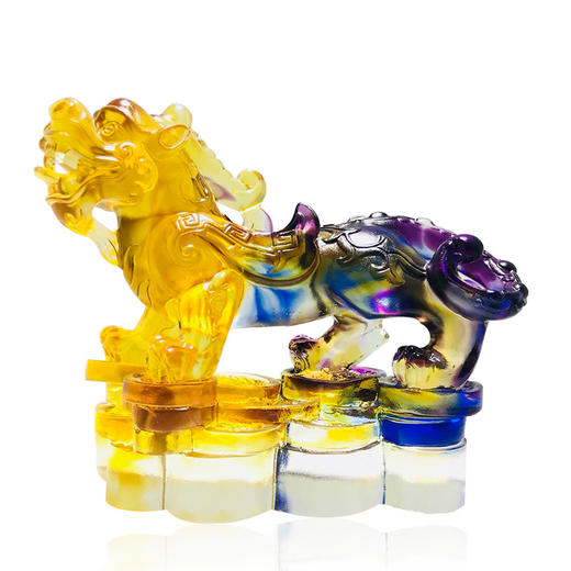 琉璃摆件 钱币貔貅 商务馈赠 商品图0
