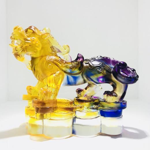 琉璃摆件 钱币貔貅 商务馈赠 商品图2
