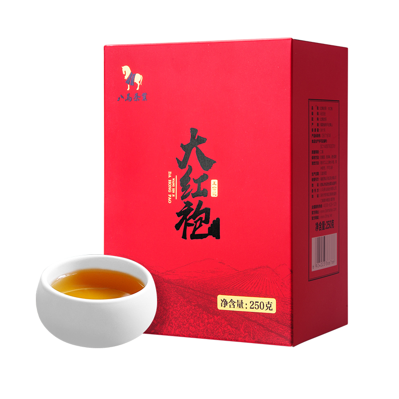 八马茶业|武夷岩茶大红袍卡盒装 250g/盒 ab088