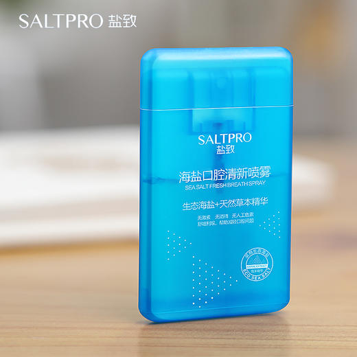 SALTPRO盐致 生态海盐口腔清新喷雾剂去口气口臭天然草本精华 商品图1