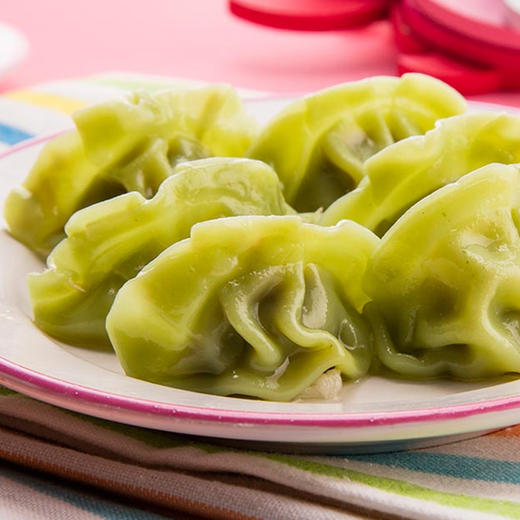 三全虾仁胡萝卜儿童水饺300g(42只装) 方便速食 饺子 商品图2