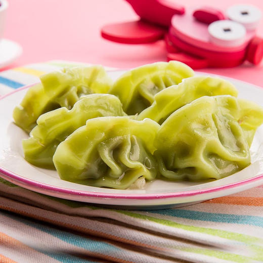 三全虾仁胡萝卜儿童水饺300g(42只装) 方便速食 饺子 商品图1
