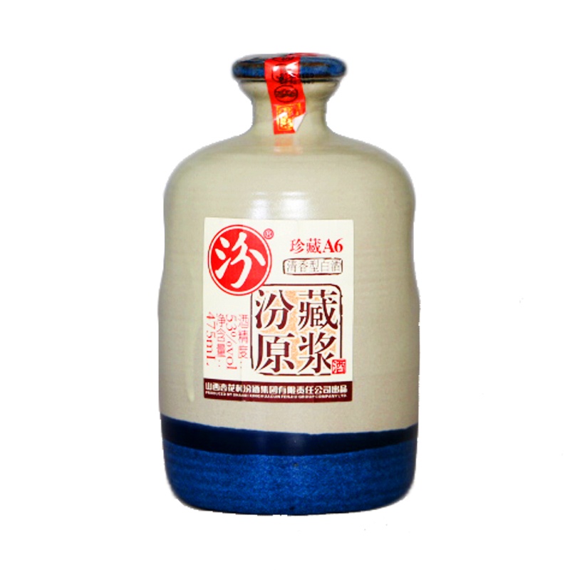 汾酒 汾藏原浆.珍藏a6 53度 475ml*6瓶 整箱装 同城免