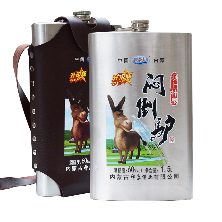 坝上神泉闷倒驴白酒60度1500ml