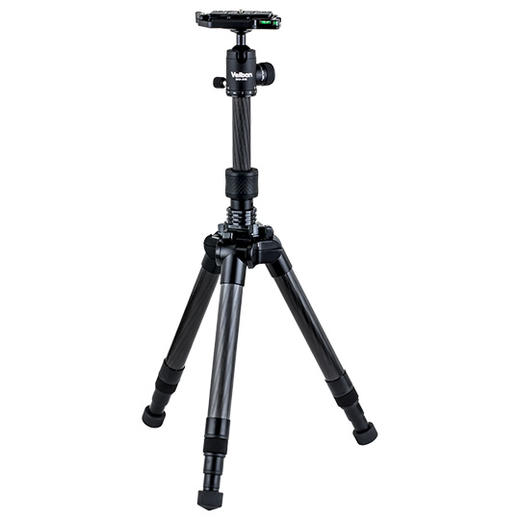 金钟UTC-63碳纤维三脚架含QHD-S6Q云台数码单反相机便携反折套装 商品图1