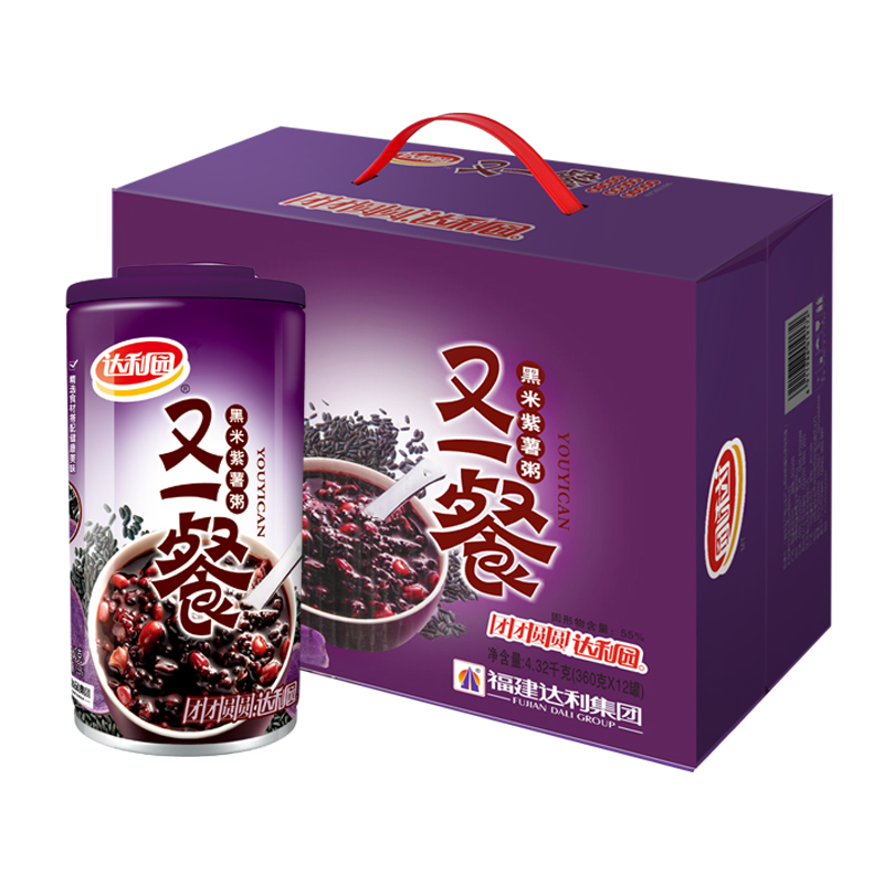 达利园又一餐黑米紫薯粥360g