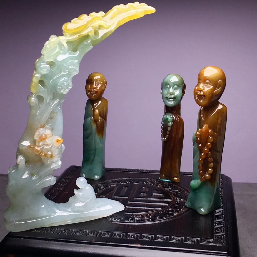 14日新品】菩提树下悟道成佛,精品小摆件,完美水