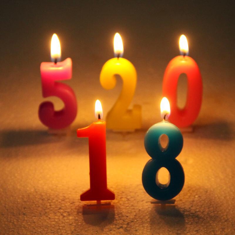 数字蜡烛 | 限最多拍3个