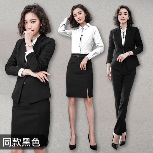 艾尚臣职业女裙套装春面试正装女士西装韩版工装气质OL西服工作服 商品图2