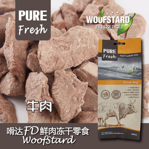 嗗达 牛肉冻干狗零食100g 商品图0